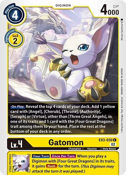 Gatomon [EX3-030] [Revision Pack Cards] - Paradise Hobbies LLC