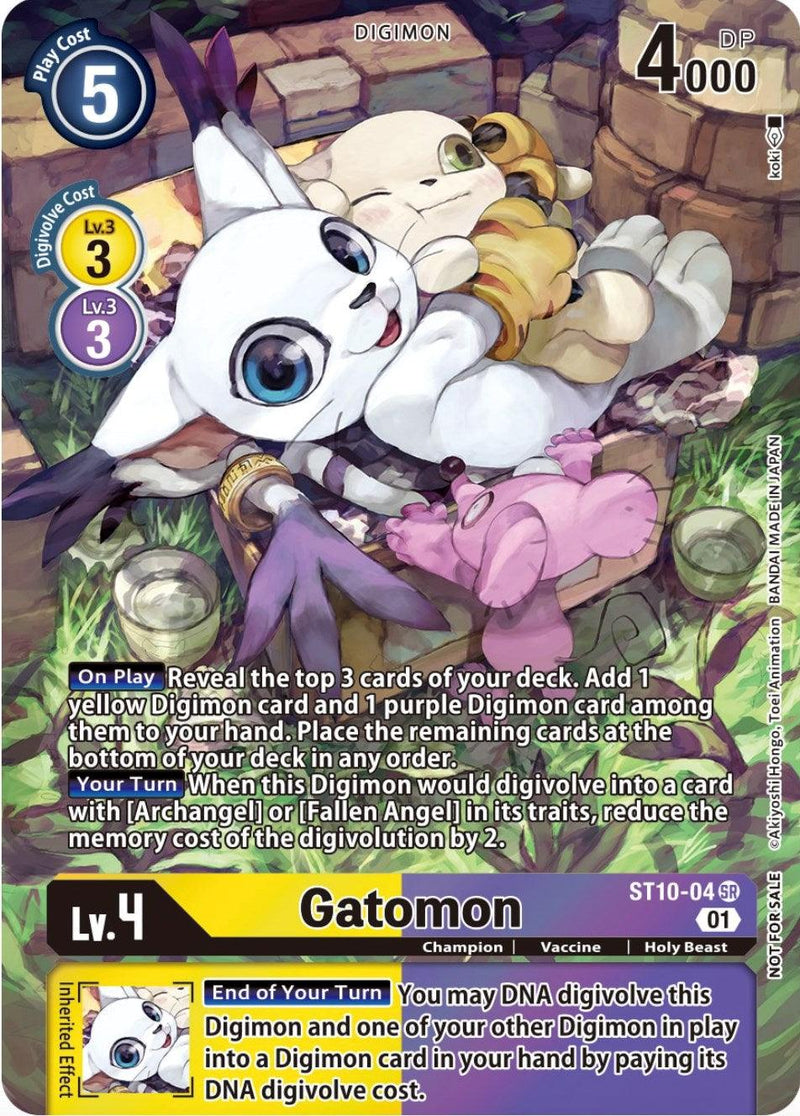 Gatomon [ST10-04] (Official Tournament Pack Vol.9) [Starter Deck: Parallel World Tactician Promos] - Paradise Hobbies LLC