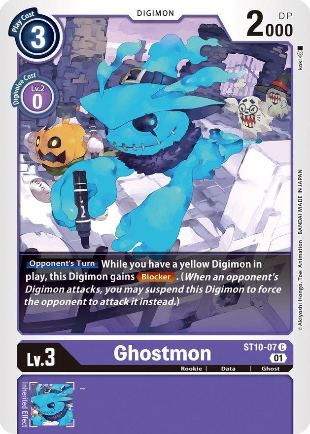 Ghostmon [ST10-07] [Starter Deck: Parallel World Tactician] - Paradise Hobbies LLC