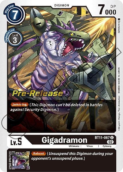 Gigadramon [BT11-067] [Dimensional Phase Pre-Release Promos] - Paradise Hobbies LLC