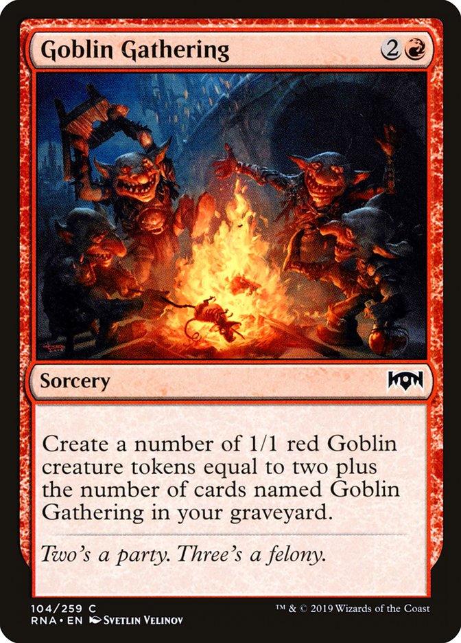 Goblin Gathering [Ravnica Allegiance] - Paradise Hobbies LLC
