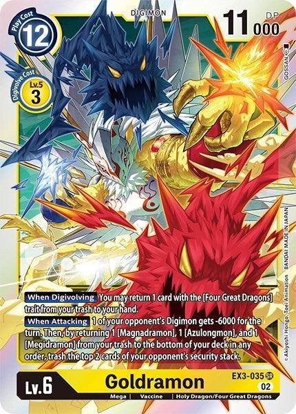 Goldramon [EX3-035] [Revision Pack Cards] - Paradise Hobbies LLC