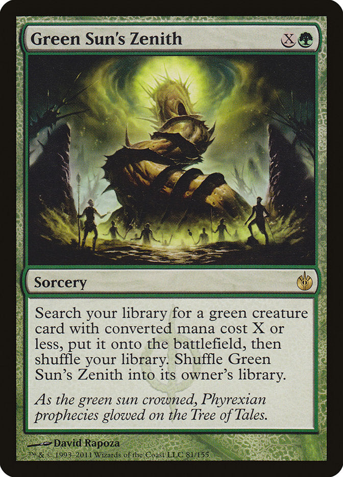 Green Sun's Zenith [Mirrodin Besieged] - Paradise Hobbies LLC