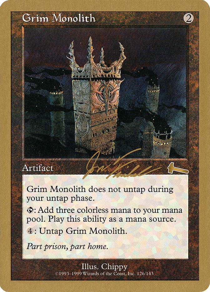 Grim Monolith (Jon Finkel) [World Championship Decks 2000] - Paradise Hobbies LLC