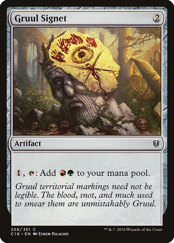 Gruul Signet [Commander 2016] - Paradise Hobbies LLC