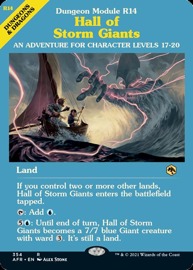 Hall of Storm Giants (Dungeon Module) [Dungeons & Dragons: Adventures in the Forgotten Realms] - Paradise Hobbies LLC