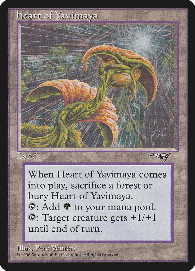 Heart of Yavimaya [Alliances] - Paradise Hobbies LLC