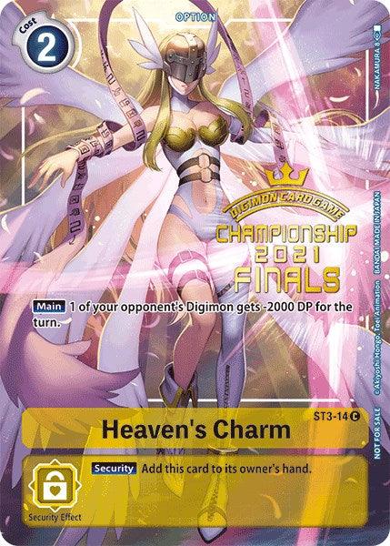 Heaven's Charm [ST3-14] (2021 Championship Finals Tamer's Evolution Pack) [Starter Deck: Heaven's Yellow Promos] - Paradise Hobbies LLC