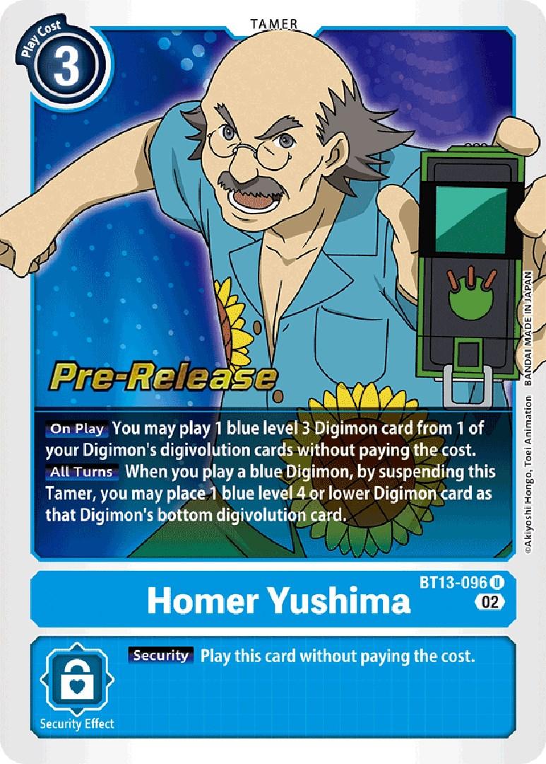 Homer Yushima [BT13-096] [Versus Royal Knight Booster Pre-Release Cards] - Paradise Hobbies LLC