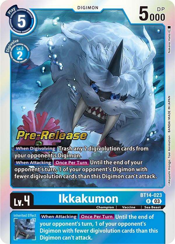 Ikkakumon [BT14-023] [Blast Ace Pre-Release Cards] - Paradise Hobbies LLC