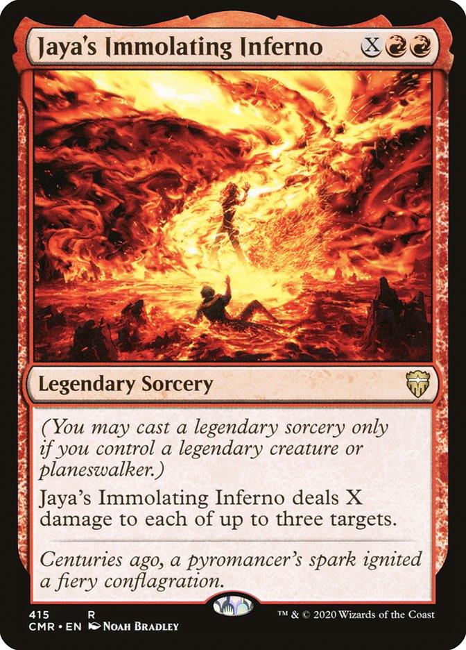 Jaya's Immolating Inferno [Commander Legends] - Paradise Hobbies LLC