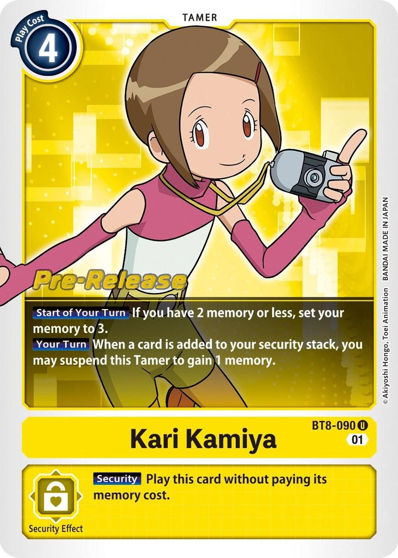 Kari Kamiya [BT8-090] [New Awakening Pre-Release Cards] - Paradise Hobbies LLC