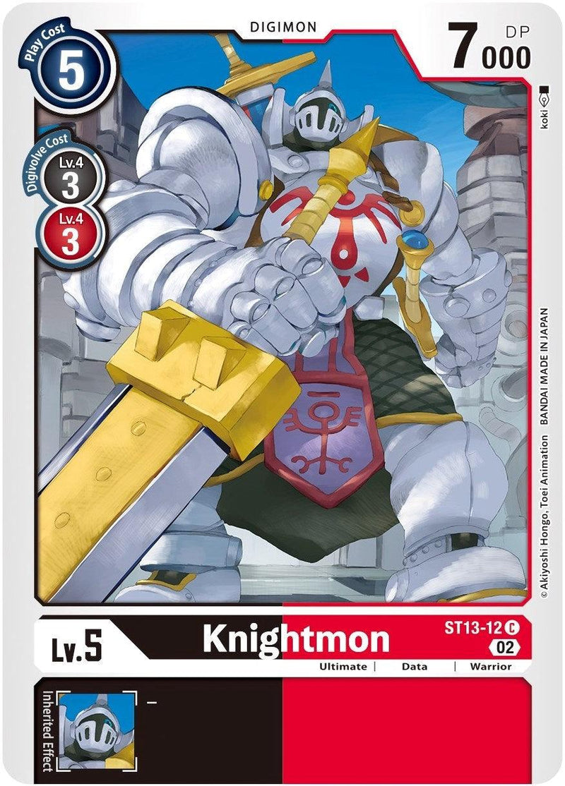 Knightmon [ST13-12] [Starter Deck: Ragnaloardmon] - Paradise Hobbies LLC