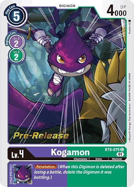 Kogamon [BT8-075] [New Awakening Pre-Release Cards] - Paradise Hobbies LLC