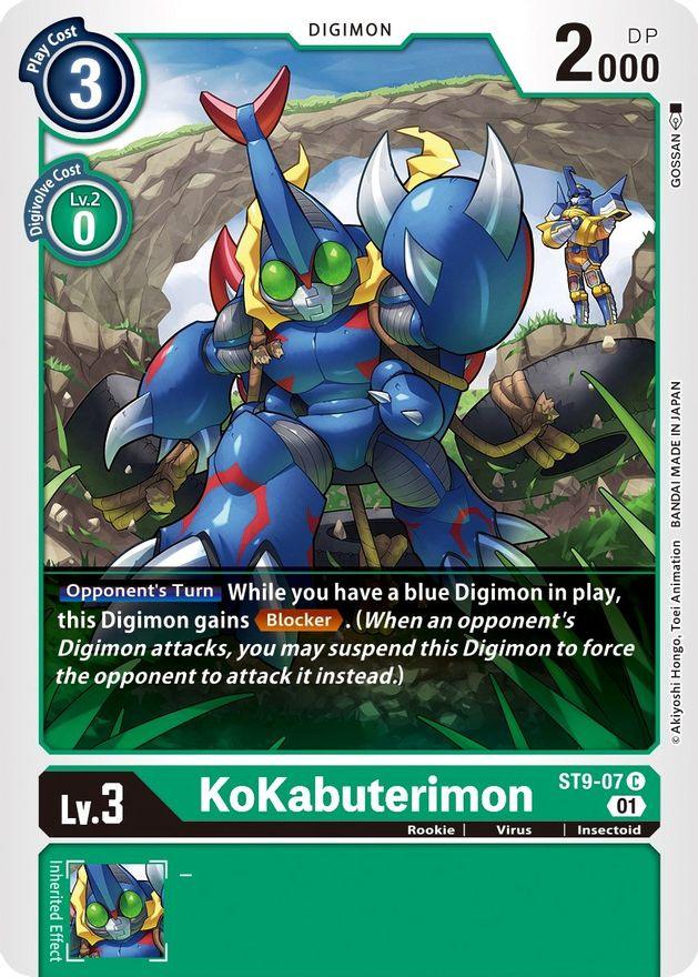 KoKabuterimon [ST9-07] [Starter Deck: Ultimate Ancient Dragon] - Paradise Hobbies LLC