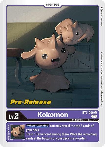 Kokomon [BT7-006] [Next Adventure Pre-Release Cards] - Paradise Hobbies LLC