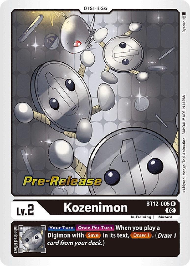 Kozenimon [BT12-005] [Across Time Pre-Release Cards] - Paradise Hobbies LLC