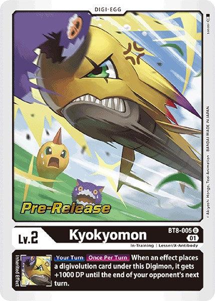 Kyokyomon [BT8-005] [New Awakening Pre-Release Cards] - Paradise Hobbies LLC