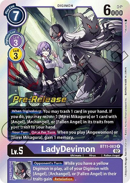 LadyDevimon [BT11-083] [Dimensional Phase Pre-Release Promos] - Paradise Hobbies LLC