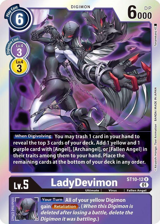 LadyDevimon [ST10-12] [Starter Deck: Parallel World Tactician] - Paradise Hobbies LLC