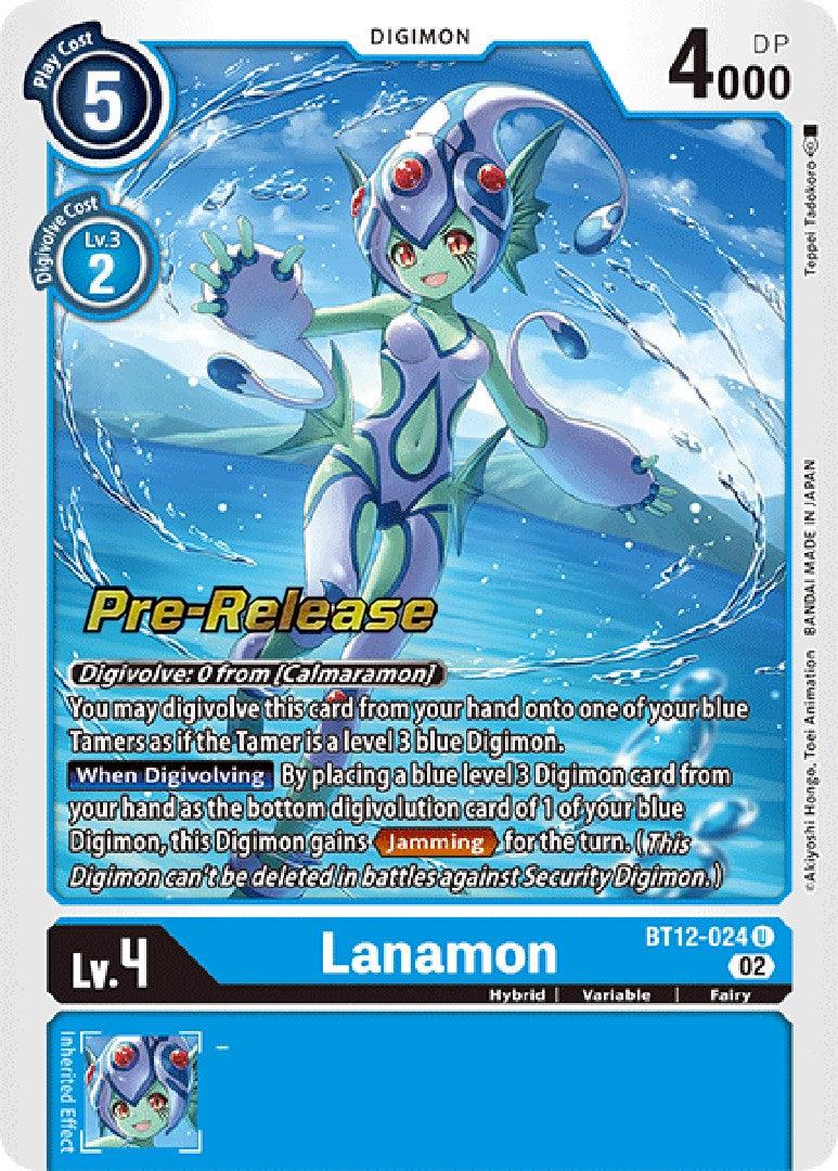 Lanamon [BT12-024] [Across Time Pre-Release Cards] - Paradise Hobbies LLC