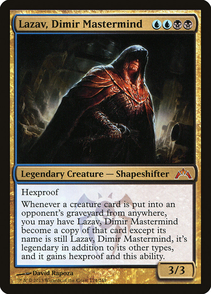 Lazav, Dimir Mastermind [Gatecrash] - Paradise Hobbies LLC