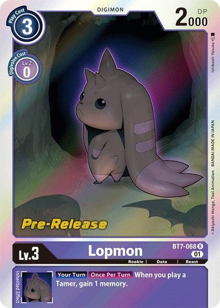 Lopmon [BT7-068] [Next Adventure Pre-Release Cards] - Paradise Hobbies LLC