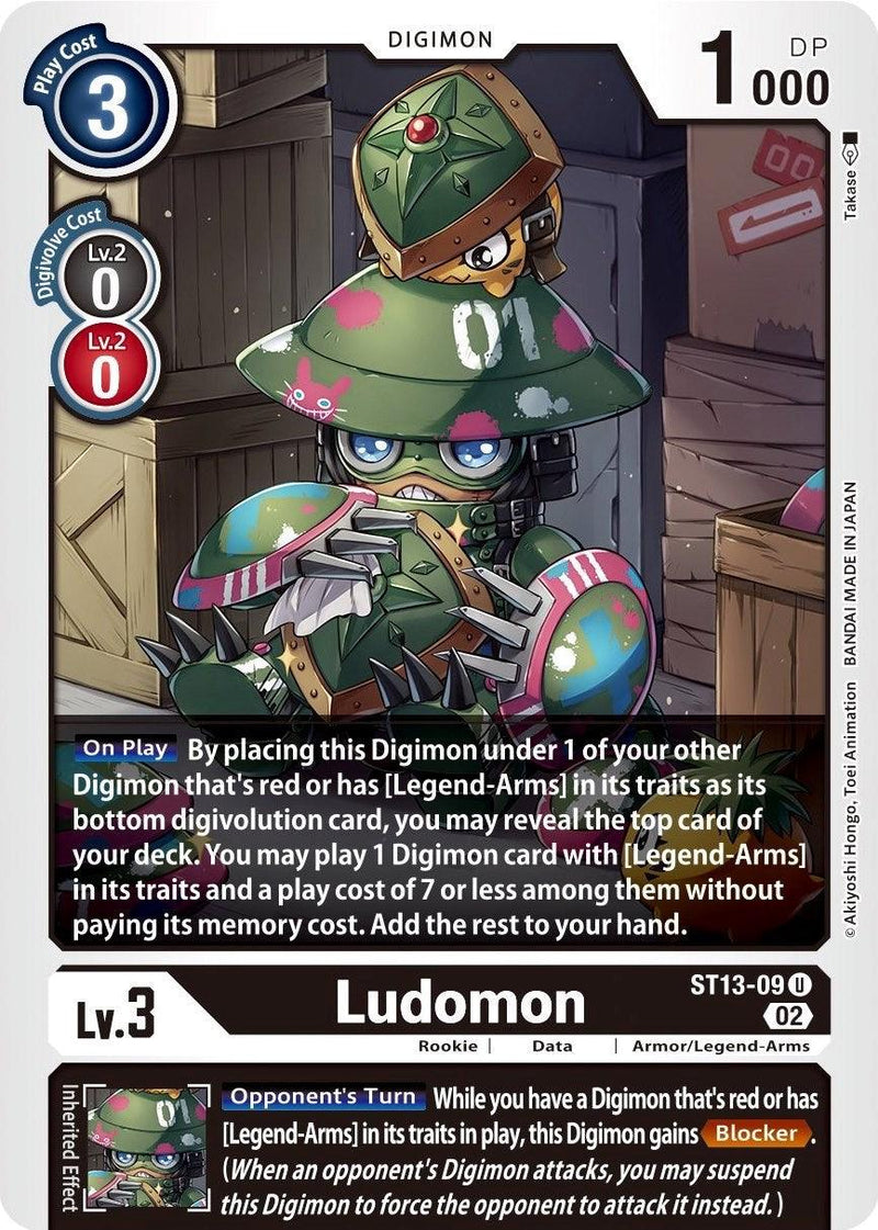 Ludomon [ST13-09] [Starter Deck: Ragnaloardmon] - Paradise Hobbies LLC