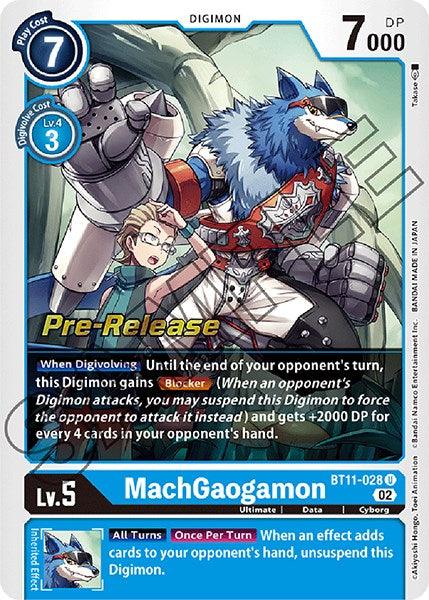 MachGaogamon [BT11-028] [Dimensional Phase Pre-Release Promos] - Paradise Hobbies LLC