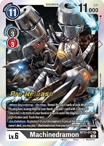 Machinedramon [BT11-072] [Dimensional Phase Pre-Release Promos] - Paradise Hobbies LLC