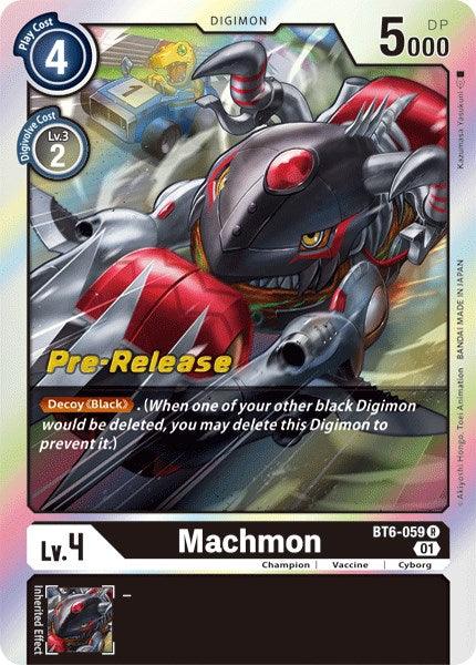 Machmon [BT6-059] [Double Diamond Pre-Release Cards] - Paradise Hobbies LLC