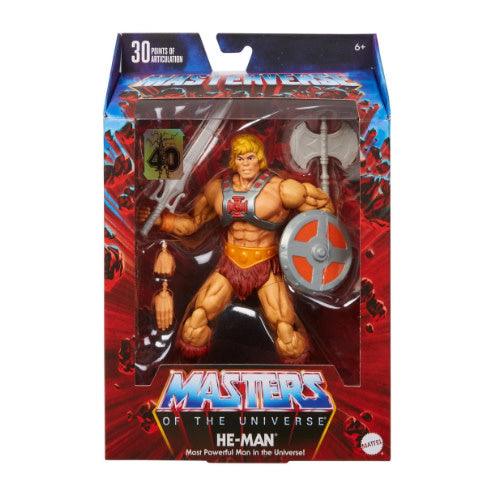 Masters of the Universe Masterverse He-Man 40th Anniversary Action Figure - Paradise Hobbies LLC