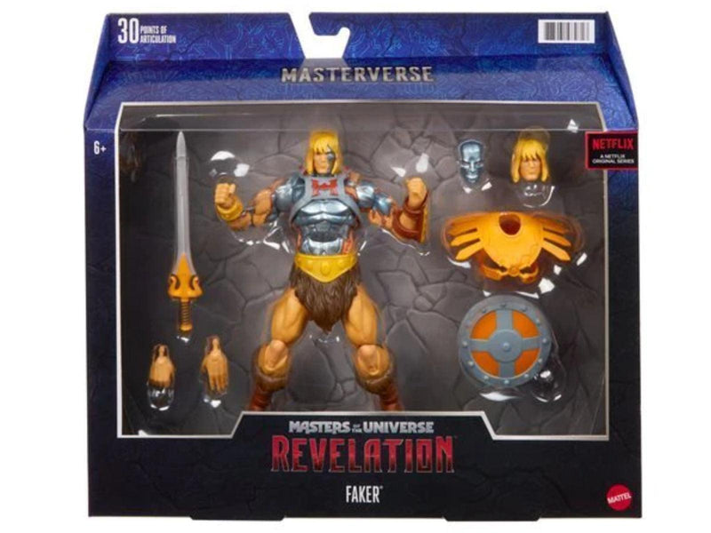 Masters of the Universe Masterverse Revelation Faker Action Figure - Paradise Hobbies LLC