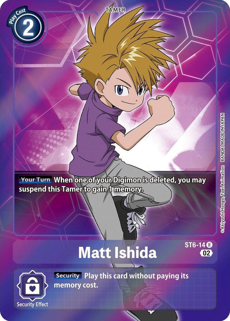 Matt Ishida [ST6-14] (Alternate Art) [Starter Deck: Ragnaloardmon] - Paradise Hobbies LLC