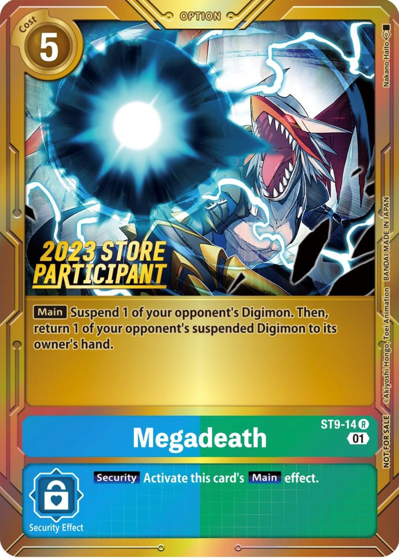 Megadeath [ST9-14] (2023 Store Participant) [Starter Deck: Ultimate Ancient Dragon Promos] - Paradise Hobbies LLC