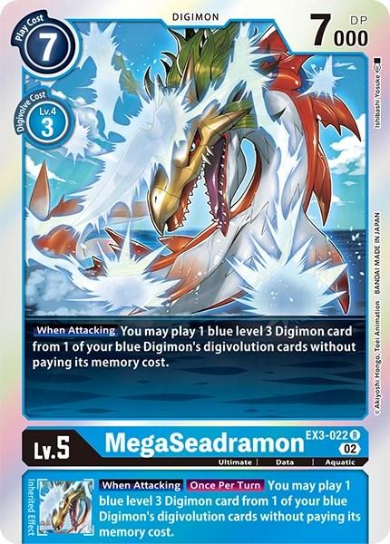 MegaSeadramon [EX3-022] [Revision Pack Cards] - Paradise Hobbies LLC