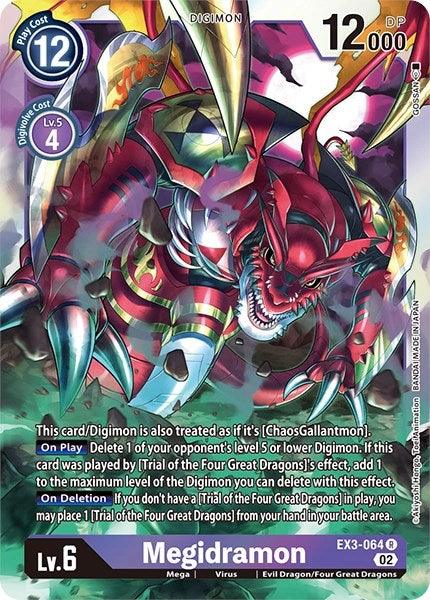 Megidramon [EX3-064] [Revision Pack Cards] - Paradise Hobbies LLC