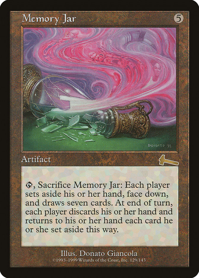 Memory Jar [Urza's Legacy] - Paradise Hobbies LLC