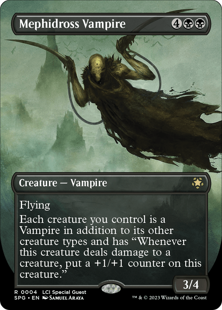 Mephidross Vampire (Borderless) [The Lost Caverns of Ixalan Special Guests] - Paradise Hobbies LLC