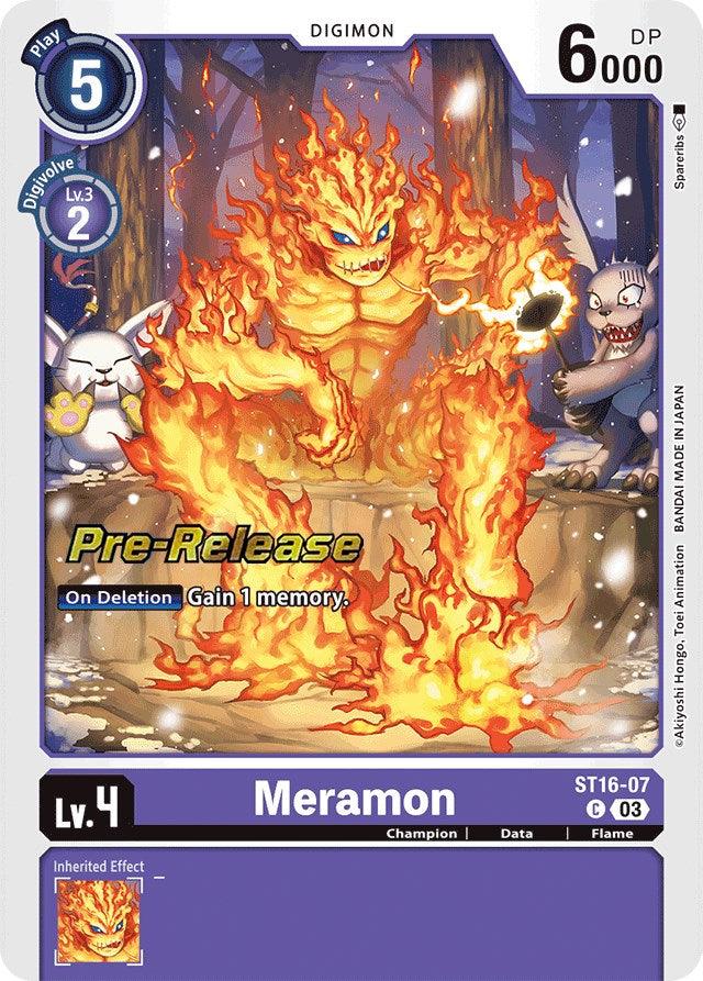 Meramon [ST16-07] [Starter Deck: Wolf of Friendship Pre-Release Cards] - Paradise Hobbies LLC