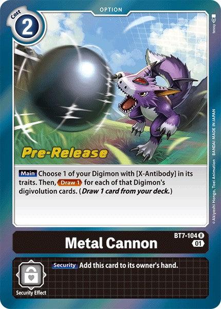 Metal Cannon [BT7-104] [Next Adventure Pre-Release Cards] - Paradise Hobbies LLC