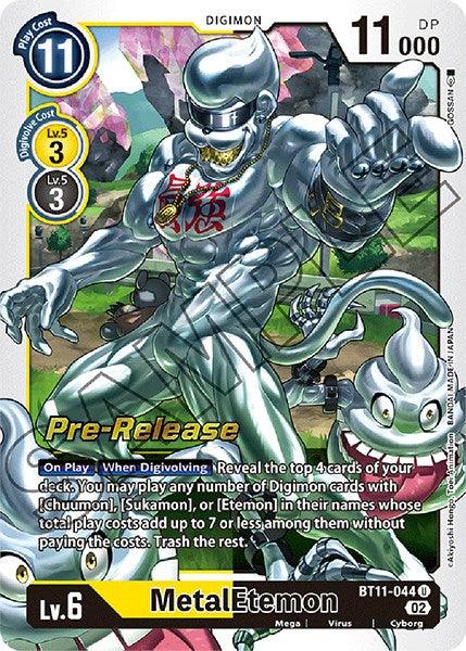 MetalEtemon [BT11-044] [Dimensional Phase Pre-Release Promos] - Paradise Hobbies LLC