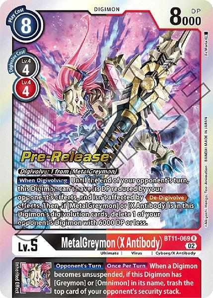 MetalGreymon (X Antibody) [BT11-069] [Dimensional Phase Pre-Release Promos] - Paradise Hobbies LLC