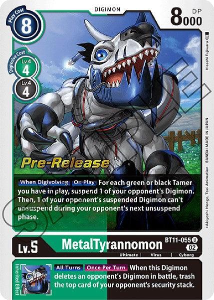 MetalTyrannomon [BT11-055] [Dimensional Phase Pre-Release Promos] - Paradise Hobbies LLC