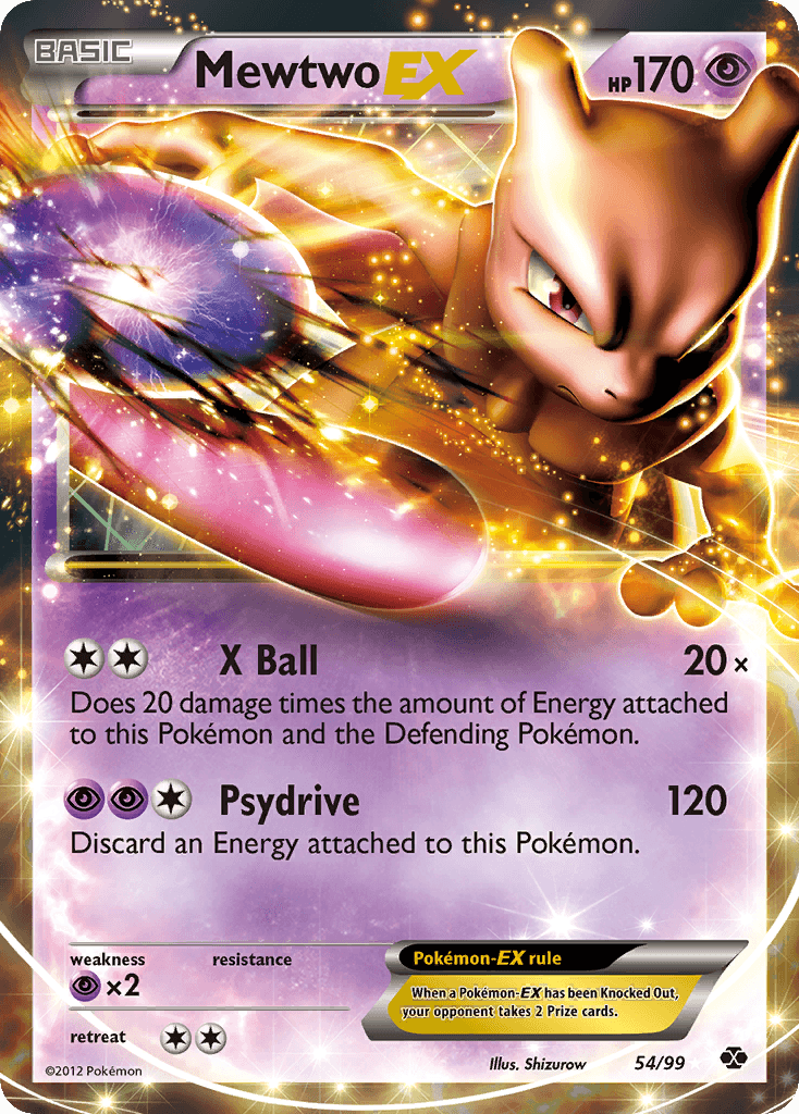 Mewtwo EX (54/99) [Black & White: Next Destinies] - Paradise Hobbies LLC