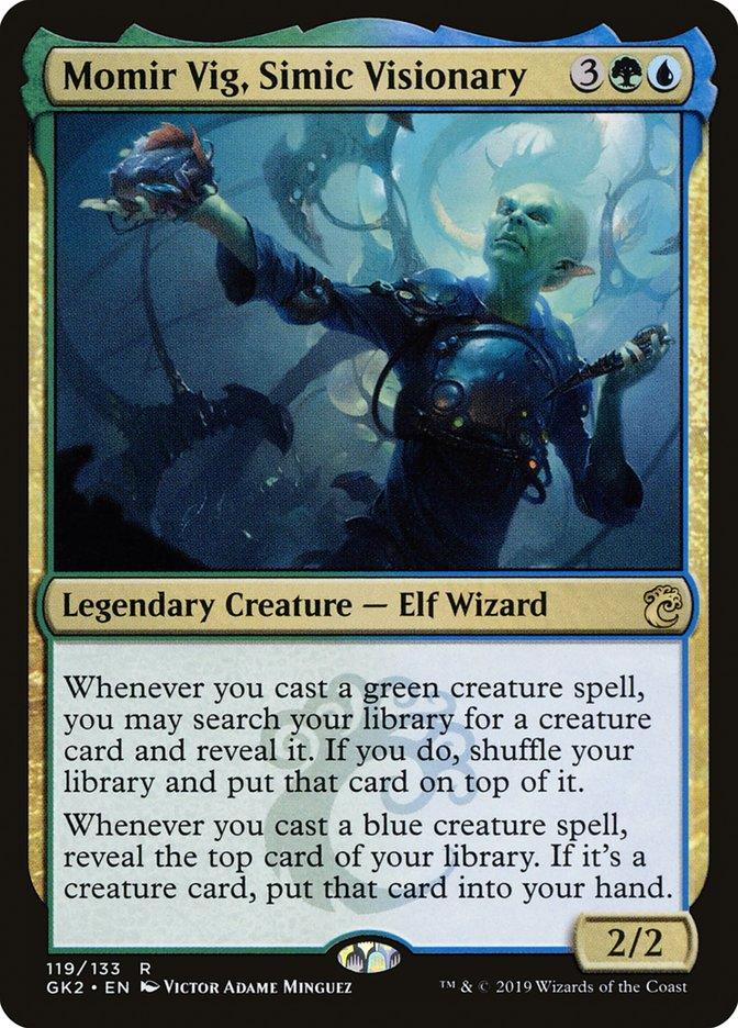 Momir Vig, Simic Visionary [Ravnica Allegiance Guild Kit] - Paradise Hobbies LLC