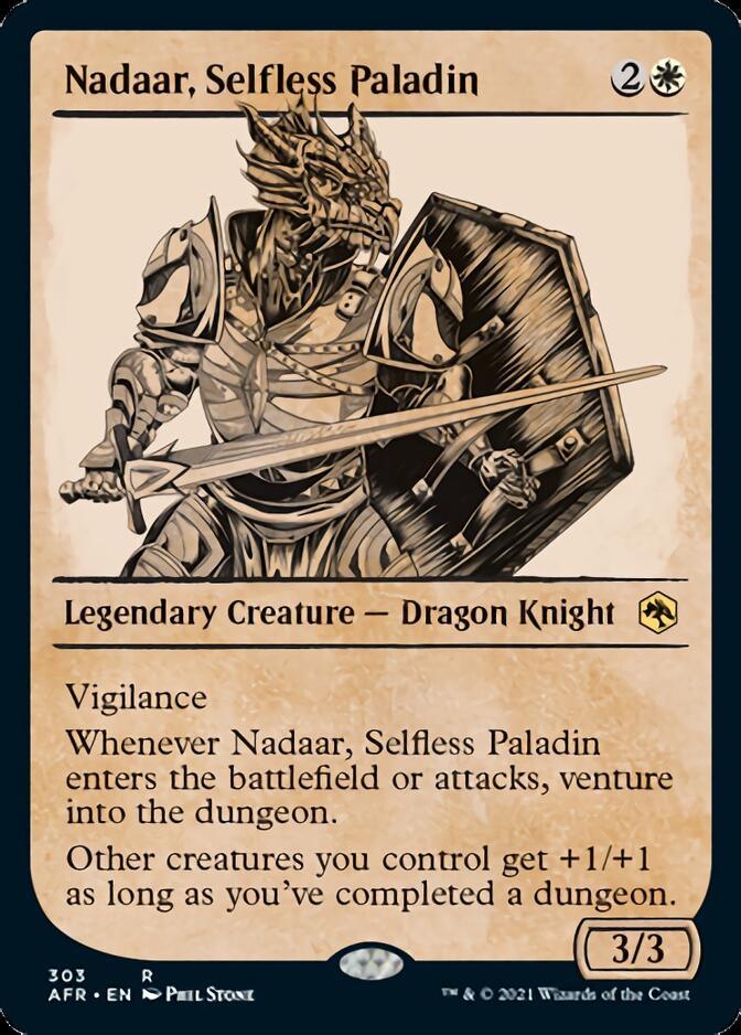 Nadaar, Selfless Paladin (Showcase) [Dungeons & Dragons: Adventures in the Forgotten Realms] - Paradise Hobbies LLC