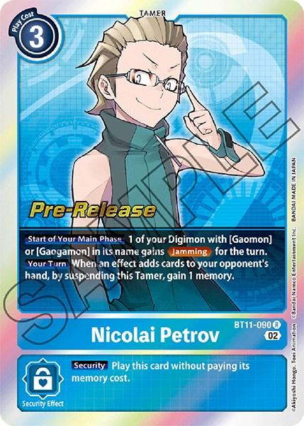 Nicolai Petrov [BT11-090] [Dimensional Phase Pre-Release Promos] - Paradise Hobbies LLC