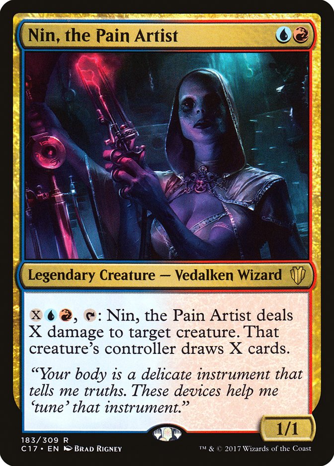 Nin, the Pain Artist [Commander 2017] - Paradise Hobbies LLC