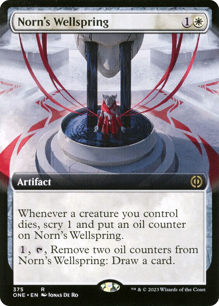 Norn's Wellspring (Extended Art) [Phyrexia: All Will Be One] - Paradise Hobbies LLC